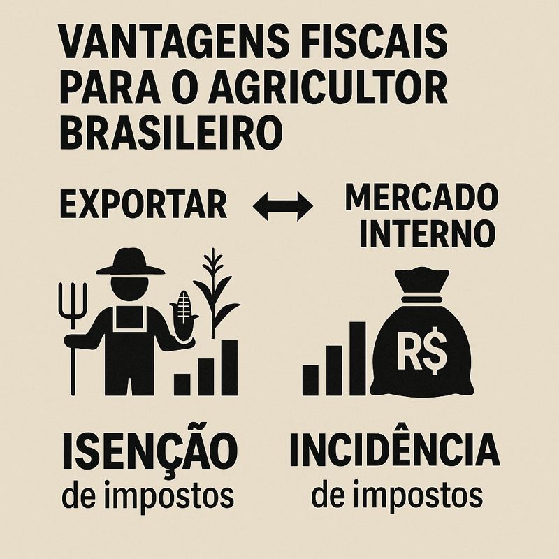 Exportar é mais vantajoso: os benefícios fiscais para o agricultor brasileiro