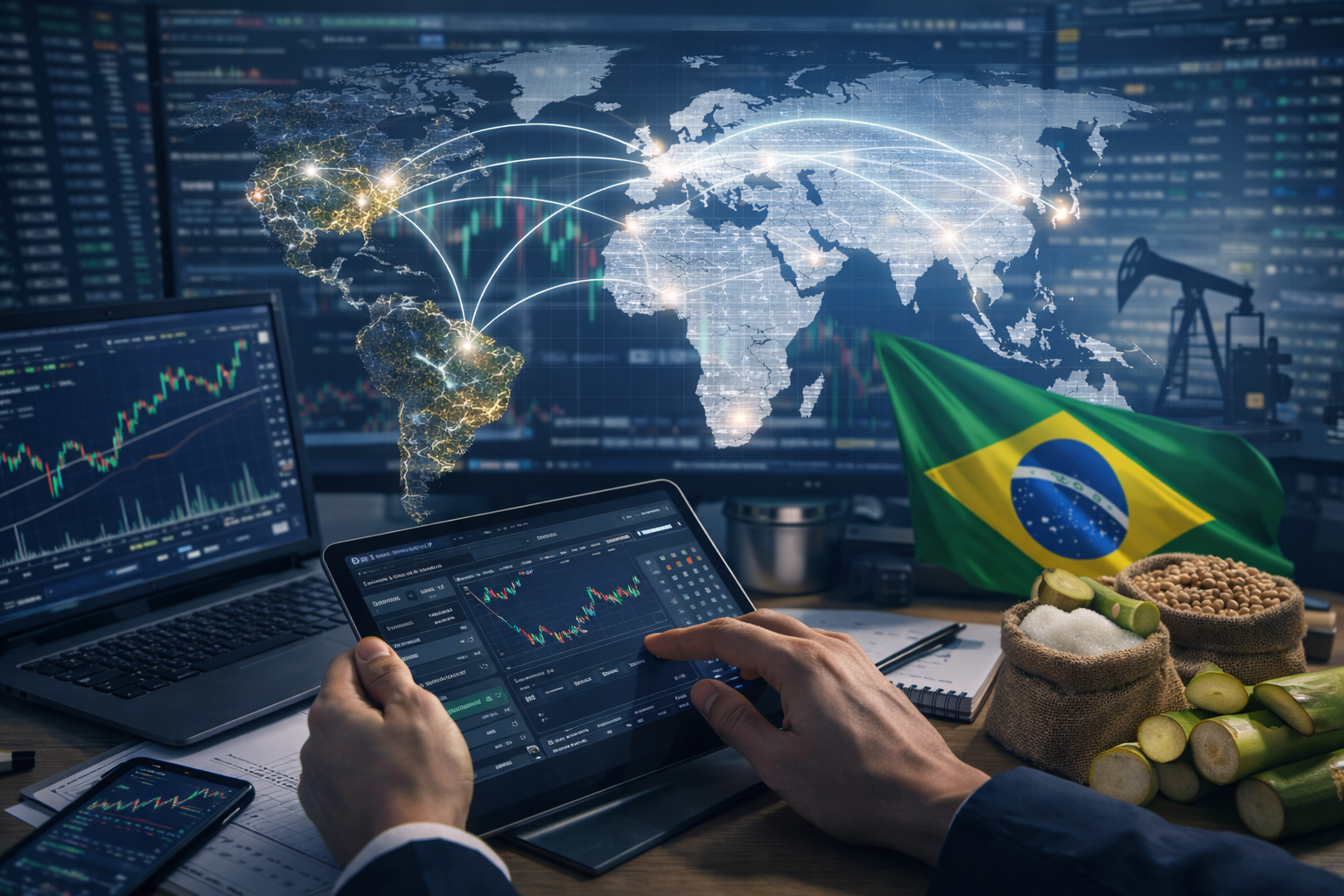 Estructura de la plataforma Braziltrad