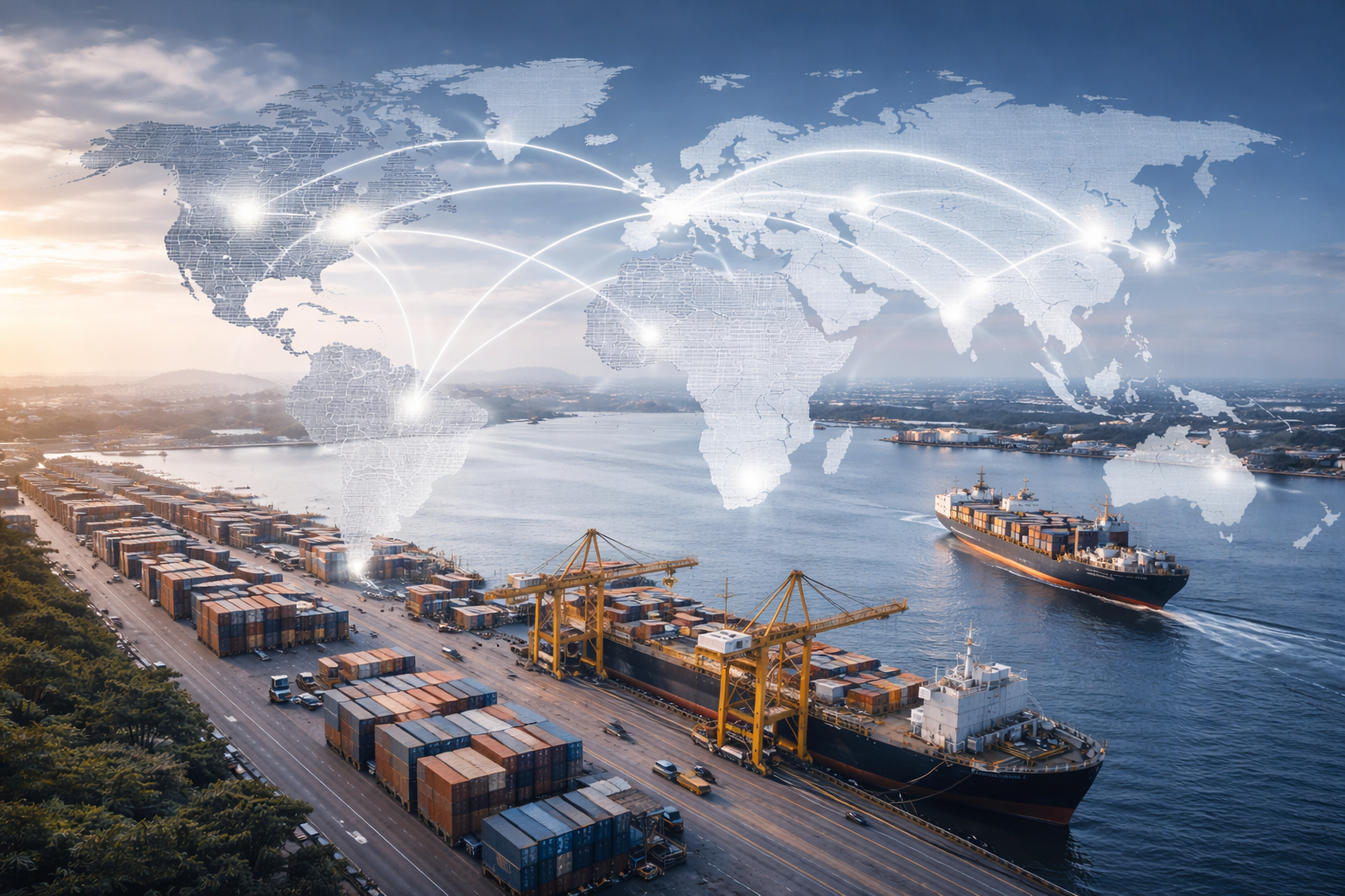 Presença da BrazilTrad em mercados internacionais